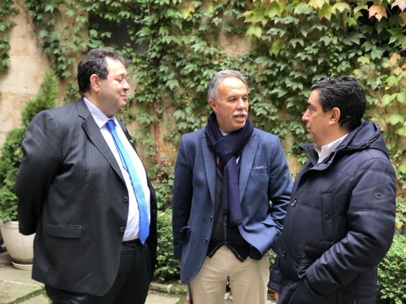 La Cámara de Comercio de Salamanca se reúne con el candidato de Ciudadanos al Congreso