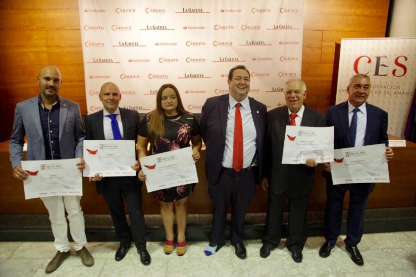 JAMOMES ALJOMAR, PREMIO PYME DEL AñO 2019 DE SALAMANCA