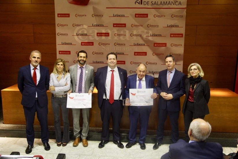 La Cámara de Comercio celebra el Premio Pyme del Año de Salamanca 2018