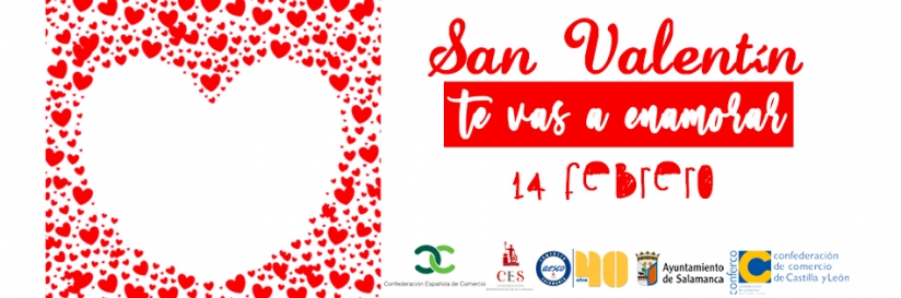 'TE VAS A ENAMORAR', NUEVA CAMPAñA DE AESCO POR SAN VALENTíN PARA PROMOCIONAR EL COMERCIO SALMANTINO
