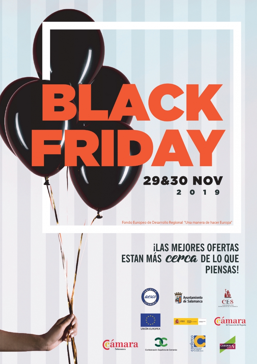 EL COMERCIO SALMANTINO SE SUMA A LA CAMPAñA DEL BLACK FRIDAY DE LA MANO DE AESCO