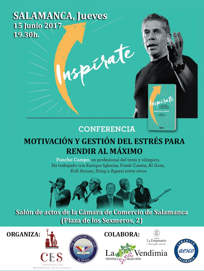 CES ORGANIZA UNA JORNADA EMPRESARIAL CON EL CéLEBRE COACH PERSONAL Y CONFERENCIANTE PANCHO CAMPO