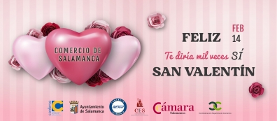 AESCO pone en marcha por San Valentín la campaña ‘Comercio de Salamanca, Te diría mil veces SÍ’
