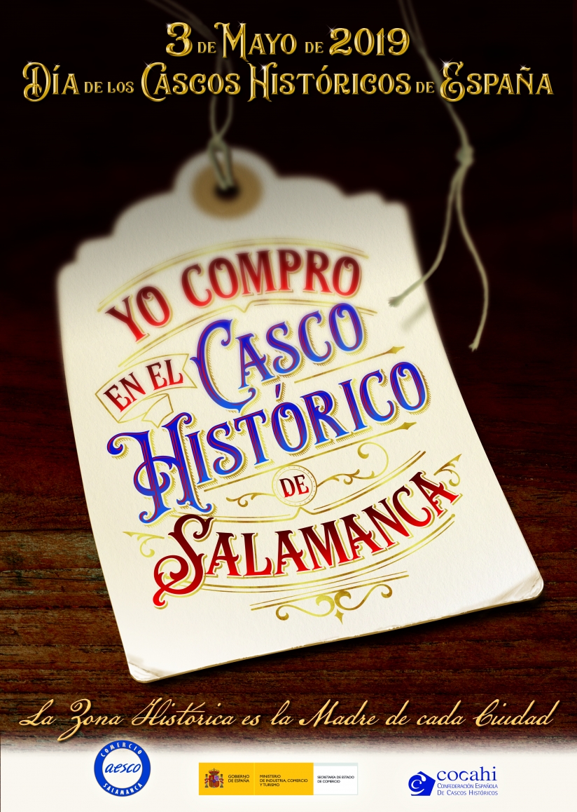 AESCO VISIBILIZA EL COMERCIO TRADICIONAL EN EL DíA DE LOS CASCOS HISTóRICOS DE ESPAñA DEL 3 DE MAYO