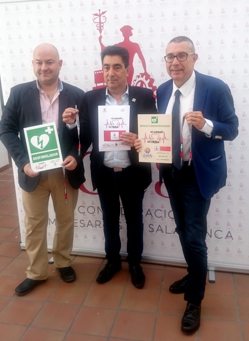 CES APUESTA POR LOS ESPACIOS CARDIOPROTEGIDOS CON EL PROGRAMA ‘UN CORAZóN UN DESA’