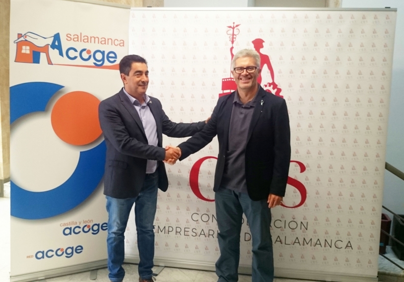 CES FIRMA UN CONVENIO CON SALAMANCA ACOGE PARA POTENCIAR LA GESTIóN DE LA DIVERSIDAD EN LAS EMPRESAS