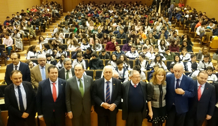 MáS DE 350 ALUMNOS DE SECUNDARIA CONOCEN LA CAMPAñA ‘VALORES QUE CONSTRUYEN SUEñOS’ EN SALAMANCA