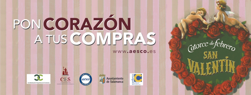 AESCO INVITA A LOS COMERCIOS A PARTICIPAR EN LA CAMPAñA DE SAN VALENTíN 'PON CORAZóN A TUS COMPRAS'