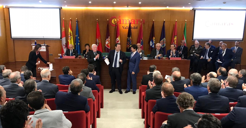 BENJAMíN CRESPO TOMA POSESIóN DE SU CARGO COMO MIEMBRO DEL CONSEJO DE CáMARAS DE CASTILLA Y LEóN