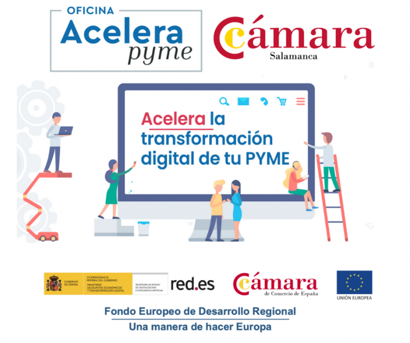LA CáMARA DE SALAMANCA, CLAVE EN LA DIGITALIZACIóN DE LAS PYMES GRACIAS A LA OFICINA ACELERA PYME