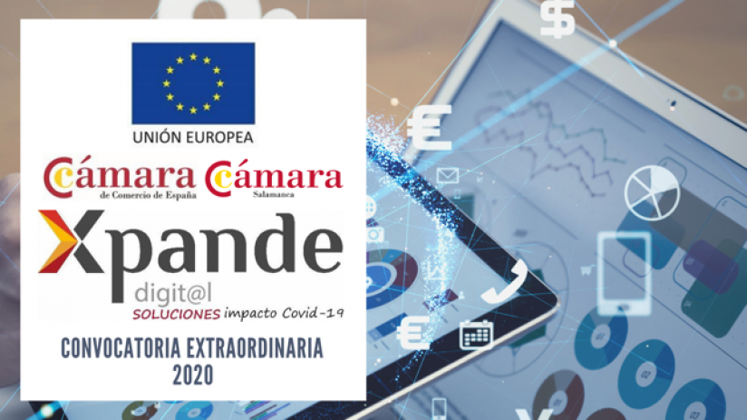 LA CáMARA DE COMERCIO DE SALAMANCA LANZA UNA CONVOCATORIA EXTRAORDINARIA DEL PROGRAMA XPANDE DIGITAL