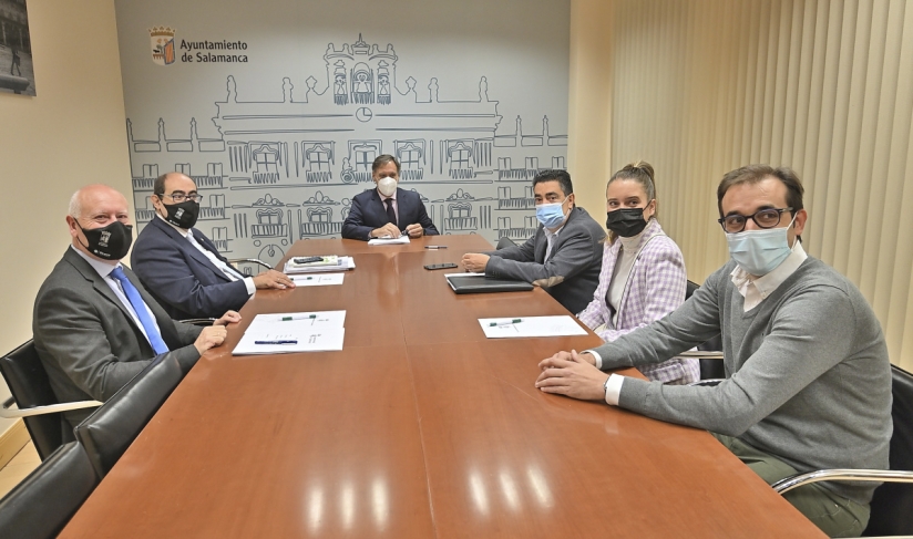 CES TRASLADA AL AYTO SU APOYO PARA EL DESARROLLO DEL PROTOCOLO PARA EL FUTURO ECONóMICO DE SALAMANCA
