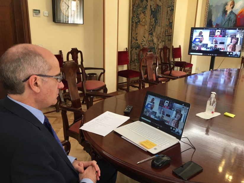 CES TRASLADA A LA DIPUTACIóN LA PROBLEMáTICA Y DEMANDAS DE LOS EMPRESARIOS DE LA PROVINCIA