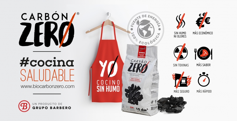 CARBONES BARBERO ES PIONERO EN LA IMPORTACIóN DE UN CARBóN PARA BARBACOAS 100% ECOLóGICO