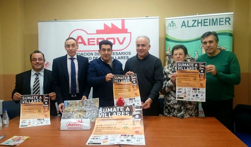 300 CORREDORES PARTICIPARáN EN LA II CARRERA SOLIDARIA 'SúMATE A VILLARES' EN APOYO AL COMERCIO