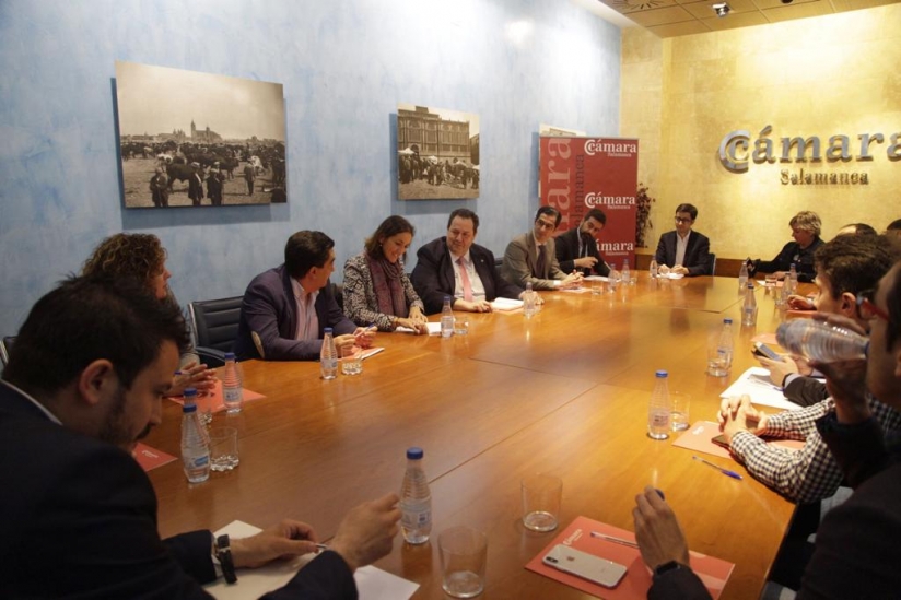 CáMARA DE COMERCIO Y CES SOLICITAN A LA MINISTRA REYES MAROTO MEDIDAS PARA APOYAR A LAS EMPRESAS