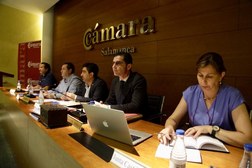 EL PLENO DE LA CáMARA DE COMERCIO DE SALAMANCA NOMBRA A EMILIO CHECA NUEVO SECRETARIO GENERAL   