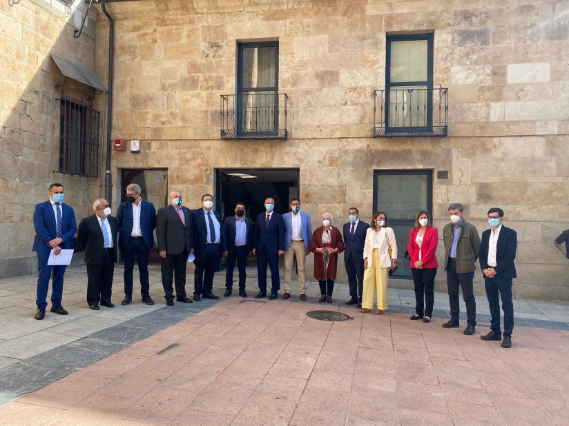 LA CáMARA DE COMERCIO DE SALAMANCA ACOGE LA PRESENTACIóN DE LA ASOCIACIóN SIERRAS DE BéJAR