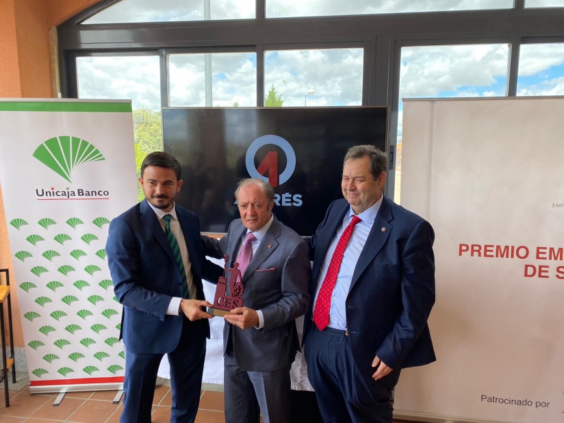 CES entrega el Premio ‘Empresario del Año de Salamanca’ a Eustaquio Andrés, presidente Grupo Andrés