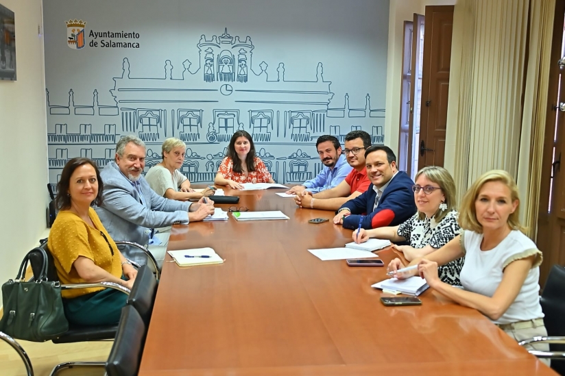 CES Y EL AYUNTAMIENTO DE SALAMANCA COORDINAN ACCIONES CONJUNTAS PARA MEJORAR LA EMPLEABILIDAD