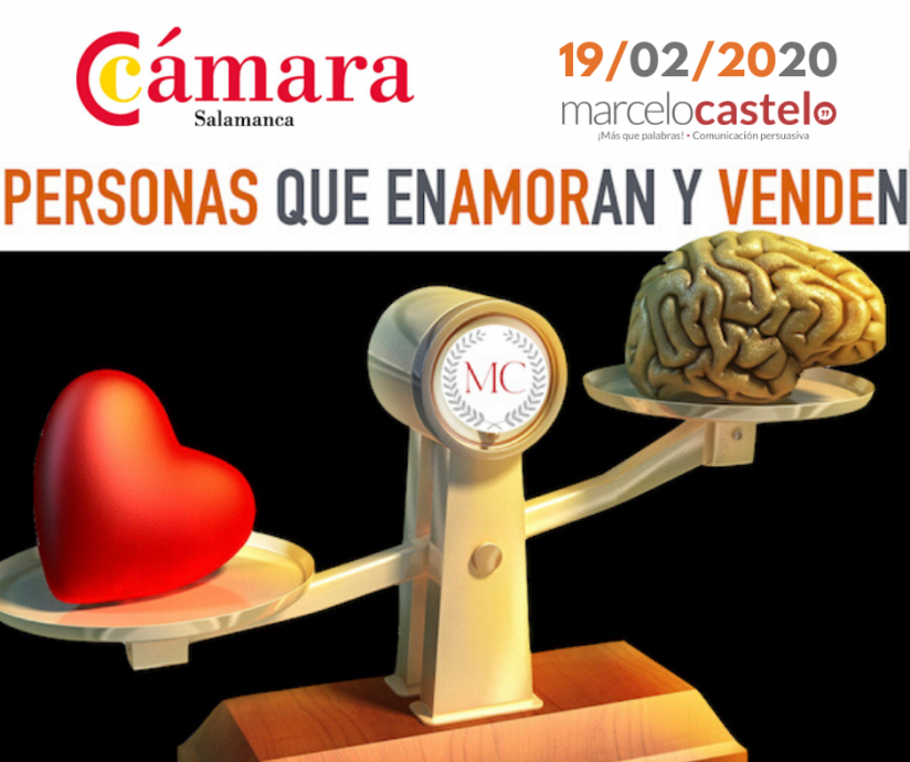 SEMINARIO 'PERSONAS QUE ENAMORAN Y VENDEN' CON EL EXPERTO EN COMUNICACIóN PERSUASIVA MARCELO CASTELO