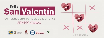 AESCO lanza por San Valentín la campaña ‘Comprando en el comercio de Salamanca SIEMPRE GANAS’