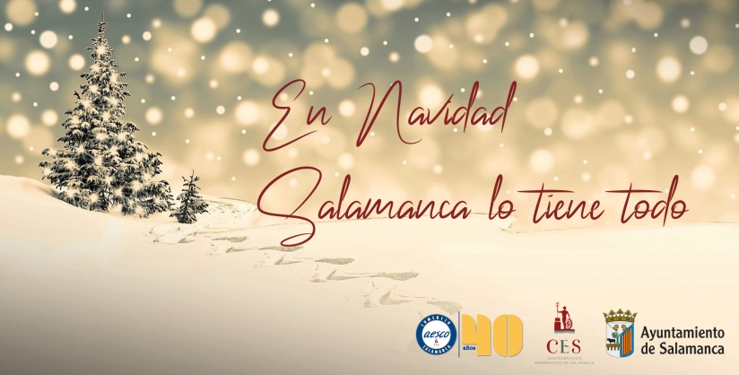 AESCO lanza la campaña ‘Salamanca lo tiene todo’ para animar el consumo en el comercio en Navidad