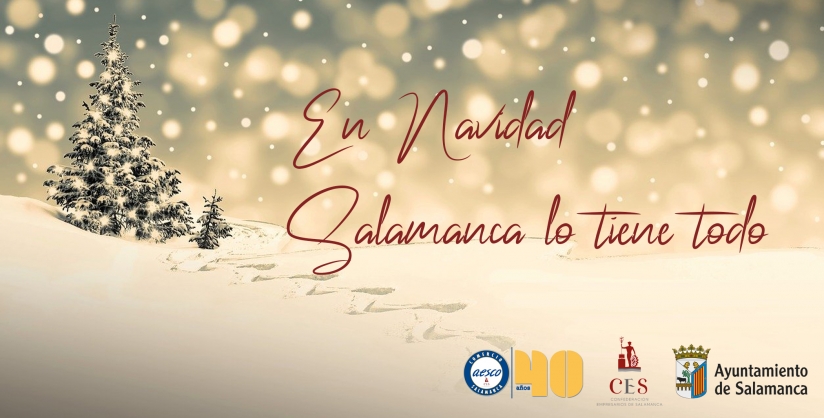AESCO LANZA LA CAMPAñA ‘SALAMANCA LO TIENE TODO’ PARA ANIMAR EL CONSUMO EN EL COMERCIO EN NAVIDAD