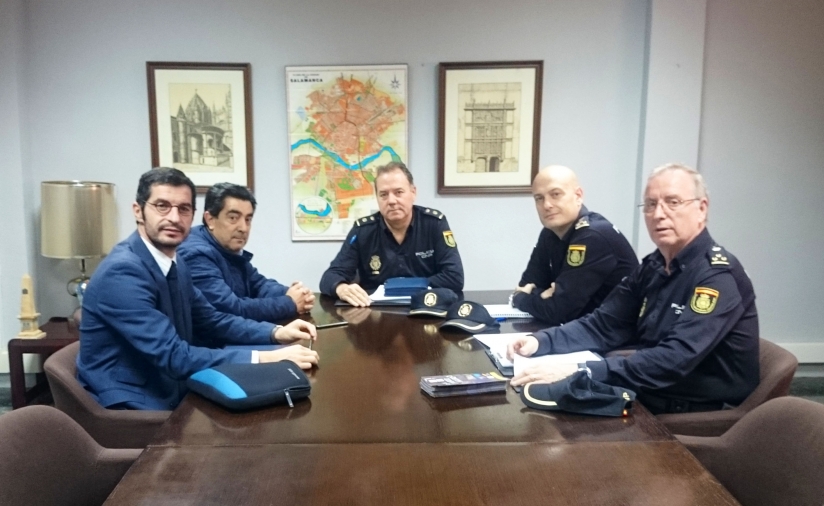 AESCO, CES Y POLICíA NACIONAL COORDINAN LA SEGURIDAD PARA LA CAMPAñA DE NAVIDAD
