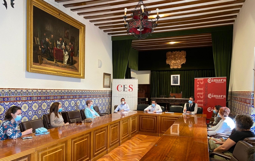 CES Y LA CáMARA DE COMERCIO CONOCEN LAS NECESIDADES Y DEMANDAS DE LAS GUARDERíAS ANTE EL COVID-19