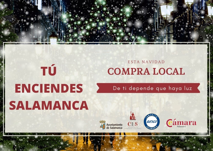 CAMPAñA DE AESCO ‘Tú ENCIENDES SALAMANCA’ PARA ANIMAR AL CONSUMIDOR A COMPRAR EN LAS TIENDAS LOCALES